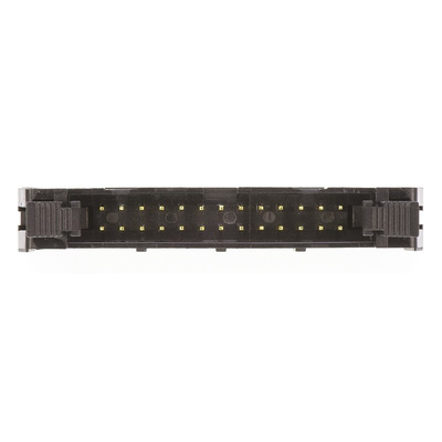 Amphenol T816 Series Straight Through Hole PCB Header, 26 Contact(s), 2.54mm Pitch, 2 Row(s), Shrouded