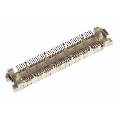 Hirose FunctionMAX FX10 Series Straight Surface Mount PCB Header, 88 Contact(s), 0.5mm Pitch, 2 Row(s), Shrouded