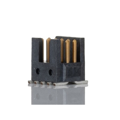 Samtec FTSH Series Straight Surface Mount Pin Header, 10 Contact(s), 1.27mm Pitch, 2 Row(s), Unshrouded