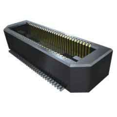 Samtec BTH Series Straight Surface Mount PCB Header, 120 Contact(s), 0.5mm Pitch, 2 Row(s), Shrouded