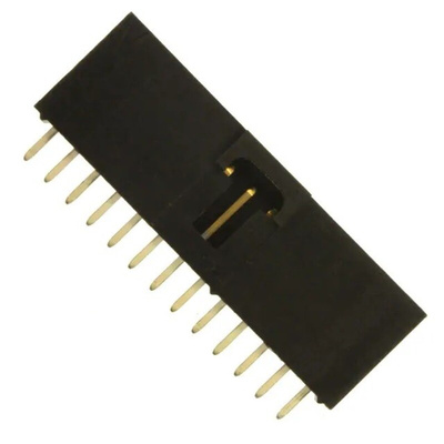 Molex C-Grid Series Vertical PCB Header, 13 Contact(s), 2.54mm Pitch, 1 Row(s), Shrouded