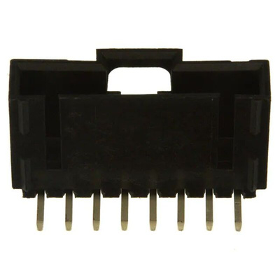 Molex SL Series Right Angle Through Hole PCB Header, 8 Contact(s), 2.54mm Pitch, 1 Row(s), Shrouded