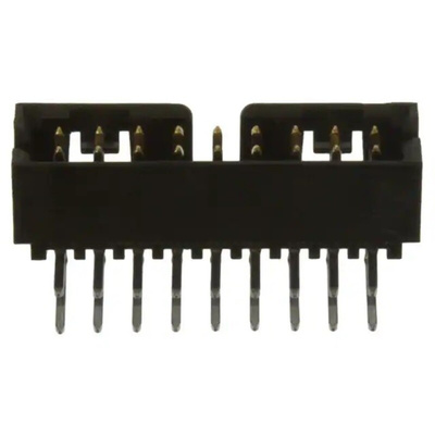 Molex Milli-Grid Series Right Angle PCB Header, 18 Contact(s), 2.0mm Pitch, 2 Row(s), Shrouded