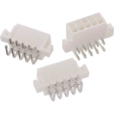 Wurth Elektronik WR-MPC4 Series Right Angle PCB Header, 20 Contact(s), 4.2mm Pitch, 2 Row(s)