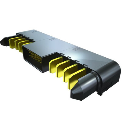 Samtec ET60T Series Right Angle PCB Header, 8 Contact(s), 2.54mm Pitch, 3 Row(s)