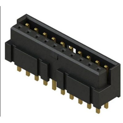 Samtec LS2 Series PCB Header, 20 Contact(s), 2.0mm Pitch, 2 Row(s)