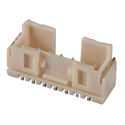 Molex Mini-Lock Series Vertical Surface Mount PCB Header, 5 Contact(s), 2.5mm Pitch, 1 Row(s), Shrouded