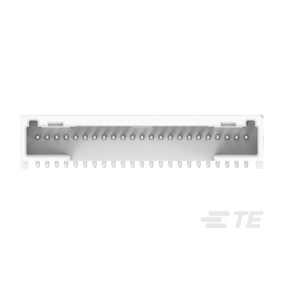TE Connectivity MICRO CT Series Straight Board Mount PCB Header, 23 Contact(s), 1.2mm Pitch, 1 Row(s)