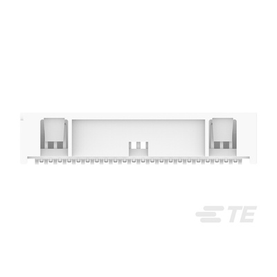 TE Connectivity MICRO CT Series Straight Board Mount PCB Header, 23 Contact(s), 1.2mm Pitch, 1 Row(s)