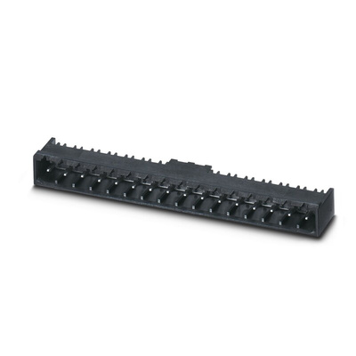 Phoenix Contact CCA Series Straight PCB Header, 15 Contact(s), 5.08mm Pitch, 1 Row(s)