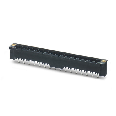 Phoenix Contact CCV Series Straight PCB Header, 13 Contact(s), 5.08mm Pitch, 1 Row(s)