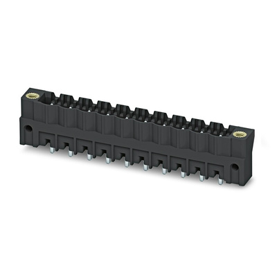 Phoenix Contact CCV Series Straight PCB Header, 12 Contact(s), 5mm Pitch, 1 Row(s)