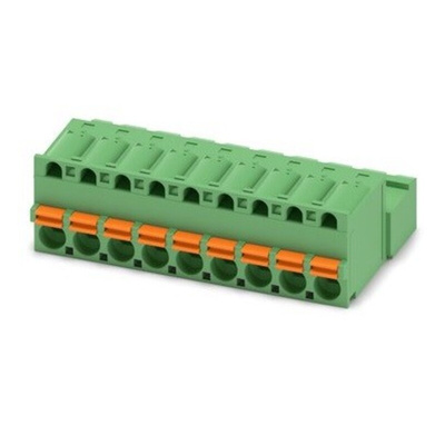 Phoenix Contact FKIC Series Straight PCB Connector, 9 Contact(s), 5.08mm Pitch, 1 Row(s)