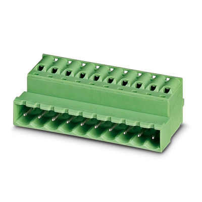 Phoenix Contact FKIC Series Straight PCB Connector, 4 Contact(s), 5mm Pitch, 1 Row(s)
