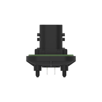 TE Connectivity 1-23774 Series Vertical Panel Mount PCB Header, 6 Contact(s), 6mm Pitch, 2 Row(s), Shrouded