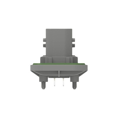 TE Connectivity 2-23774 Series Vertical Panel Mount PCB Header, 4 Contact(s), 6mm Pitch, 2 Row(s), Shrouded