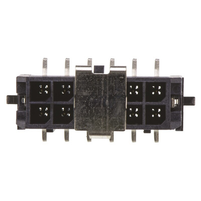Molex Micro-Fit 3.0 Series Straight Surface Mount PCB Header, 12 Contact(s), 3.0mm Pitch, 2 Row(s), Shrouded