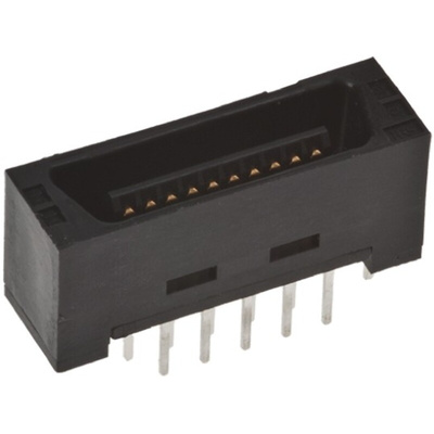 Hirose FX2 Series Straight Through Hole PCB Header, 20 Contact(s), 1.27mm Pitch, 2 Row(s), Shrouded