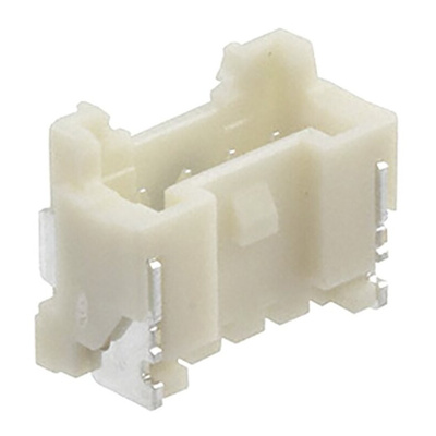 JST PA Series Right Angle Surface Mount PCB Header, 4 Contact(s), 2.0mm Pitch, 1 Row(s), Shrouded