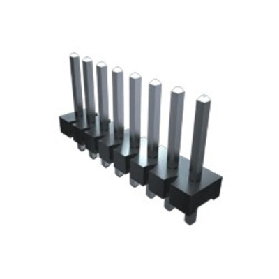 Samtec FWJ Series Straight Through Hole Pin Header, 4 Contact(s), 3.96mm Pitch, 1 Row(s), Unshrouded