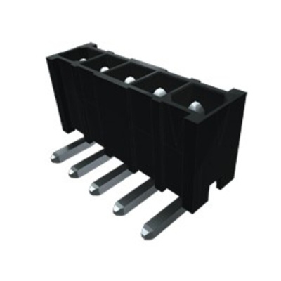 Samtec IPBT Series Straight Through Hole PCB Header, 4 Contact(s), 4.19mm Pitch, 2 Row(s), Shrouded