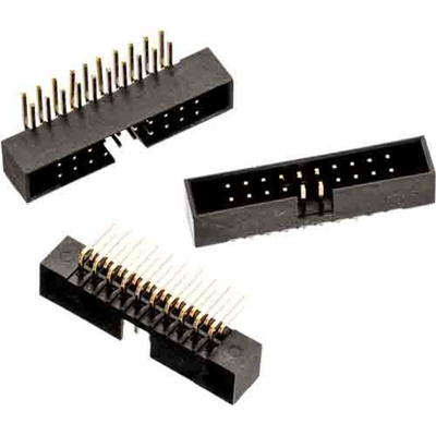 Wurth Elektronik WR-BHD Series Right Angle PCB Header, 16 Contact(s), 2.0mm Pitch, 2 Row(s)