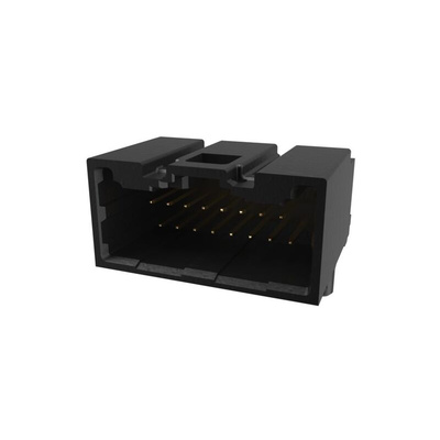 Amphenol Communications Solutions WireLock Series Right Angle Through Hole PCB Header, 16 Contact(s), 1.8mm Pitch, 2