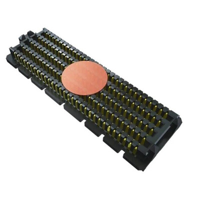 Samtec SEAM Series Horizontal PCB Header, 300 Contact(s), 1.27mm Pitch, 6 Row(s), Shrouded