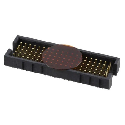 Samtec YFT Series Horizontal Surface Mount PCB Header, 90 Contact(s), 1.27mm Pitch, 2 Row(s), Shrouded