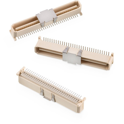 Wurth Elektronik WR-BTB Series Vertical PCB Header, 64 Contact(s), 1.0mm Pitch, 1 Row(s)