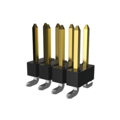Amphenol Communications Solutions Bergstik Series Surface Mount Pin Header, 20 Contact(s), 2.54mm Pitch, 2 Row(s),