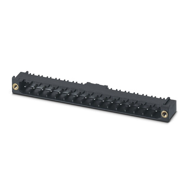 Phoenix Contact CC Series Straight PCB Header, 14 Contact(s), 5mm Pitch, 1 Row(s)