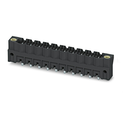 Phoenix Contact CCV Series Straight PCB Header, 8 Contact(s), 5mm Pitch, 1 Row(s)