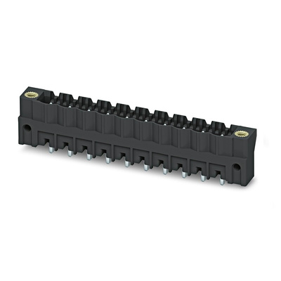 Phoenix Contact CCV Series Straight PCB Header, 9 Contact(s), 5mm Pitch, 1 Row(s)