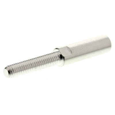 Staubli 3mm Silver Terminal Post, 55A, M4 Thread