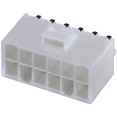 JST HL Series Straight Through Hole PCB Header, 12 Contact(s), 3.96mm Pitch, 2 Row(s), Shrouded