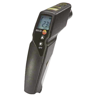 Testo testo 830-T2 Infrared Thermometer, Max Temperature +400°C, ±1.5 °C, Centigrade