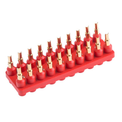 Staubli Straight PCB Socket, 20-Contact, 2-Row, 12mm Pitch, Solder Termination