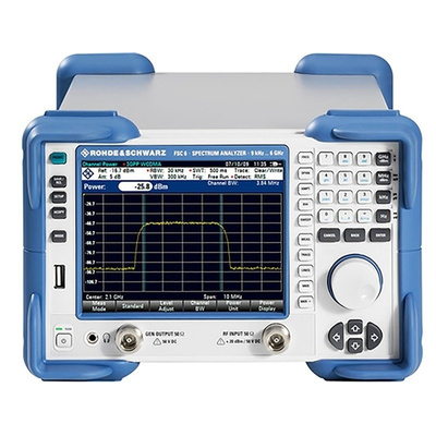 Rohde & Schwarz FSC-P3 Desktop Spectrum Analyser, 9 kHz → 6 GHz