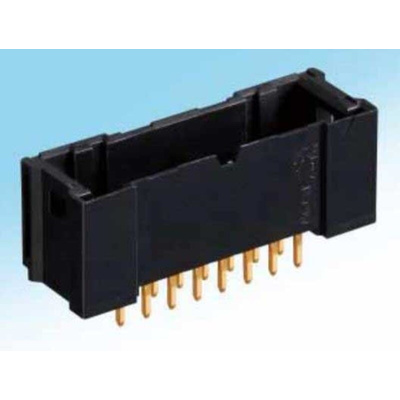 Hirose DF51 Series Straight Through Hole PCB Header, 26 Contact(s), 2.0mm Pitch, 2 Row(s), Shrouded