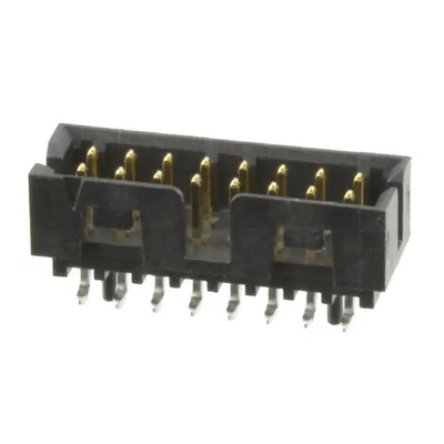 Molex Milli-Grid Series Surface Mount PCB Header, 16 Contact(s), 2.0mm Pitch, 2 Row(s), Shrouded