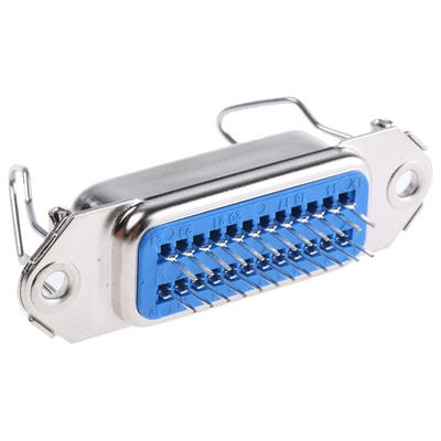 RS PRO Straight Through Hole Mount PCB Socket, 24-Contact, 2.16mm Pitch, Solder Termination