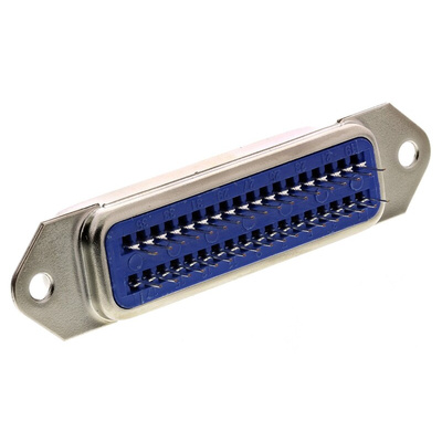 RS PRO Straight Through Hole Mount PCB Socket, 36-Contact, 2.16mm Pitch, Solder Termination