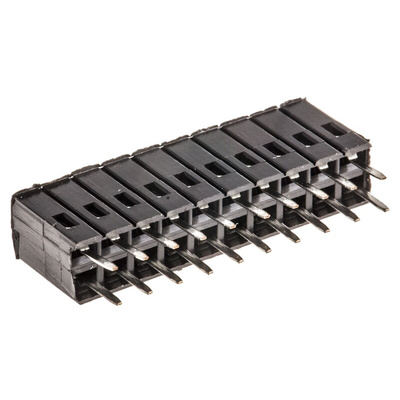 RS PRO Straight Through Hole Mount PCB Socket, 20-Contact, 2-Row, 2.54mm Pitch, Solder Termination
