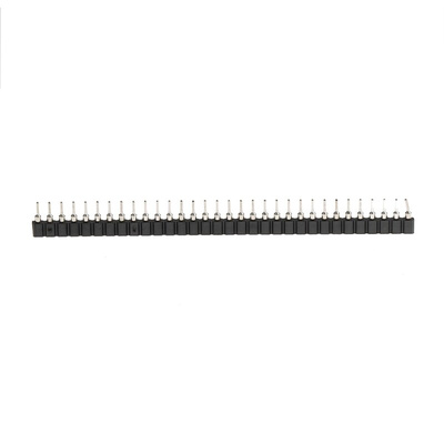 Winslow Straight Through Hole Mount Socket Strip, 32-Contact, 1-Row, 2.54mm Pitch, Solder Termination