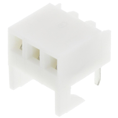 Molex KK 254 Series Right Angle Through Hole Mount PCB Socket, 3-Contact, 1-Row, 2.54mm Pitch, Solder Termination