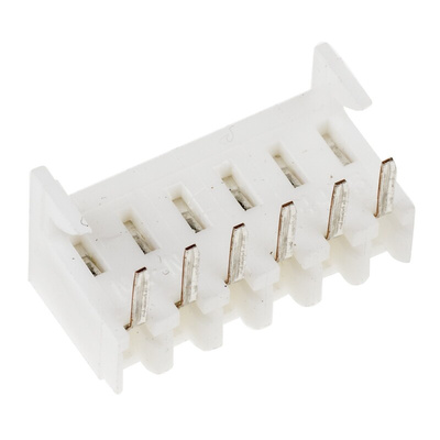 Molex KK 254 Series Right Angle Through Hole Mount PCB Socket, 6-Contact, 1-Row, 2.54mm Pitch, Solder Termination