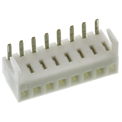 Molex KK 254 Series Right Angle Through Hole Mount PCB Socket, 8-Contact, 1-Row, 2.54mm Pitch, Solder Termination