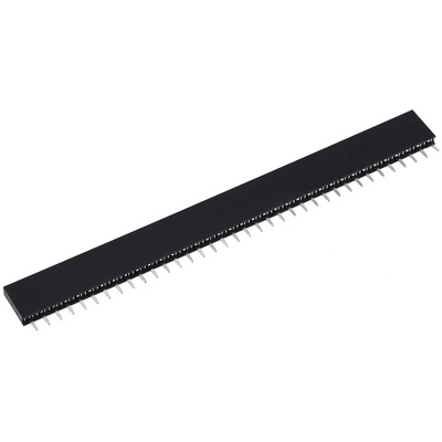 HARWIN Straight Through Hole Mount PCB Socket, 36-Contact, 1-Row, 2.54mm Pitch, Solder Termination