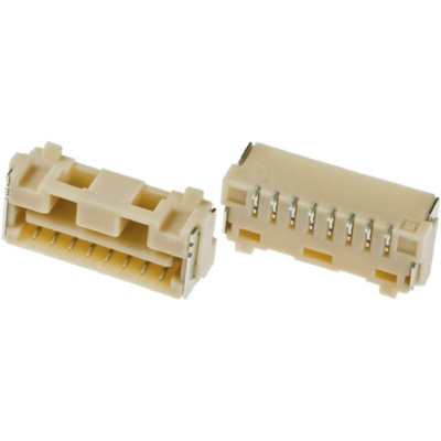 Molex CLIK-Mate Series Right Angle Surface Mount PCB Socket, 8-Contact, 1-Row, 1.25mm Pitch, Solder Termination